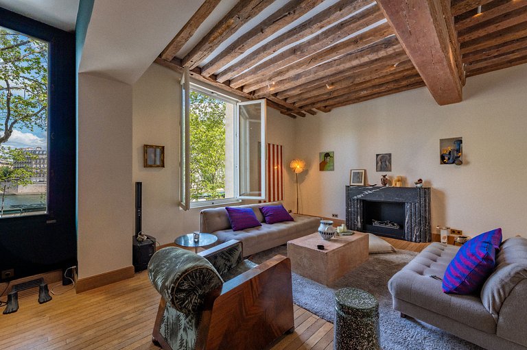 Par164 - Encantador apartamento en el río Sena