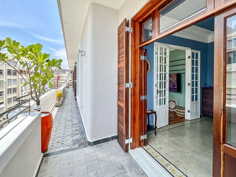 Rio163 - Appartement avec vue mer à Copacabana