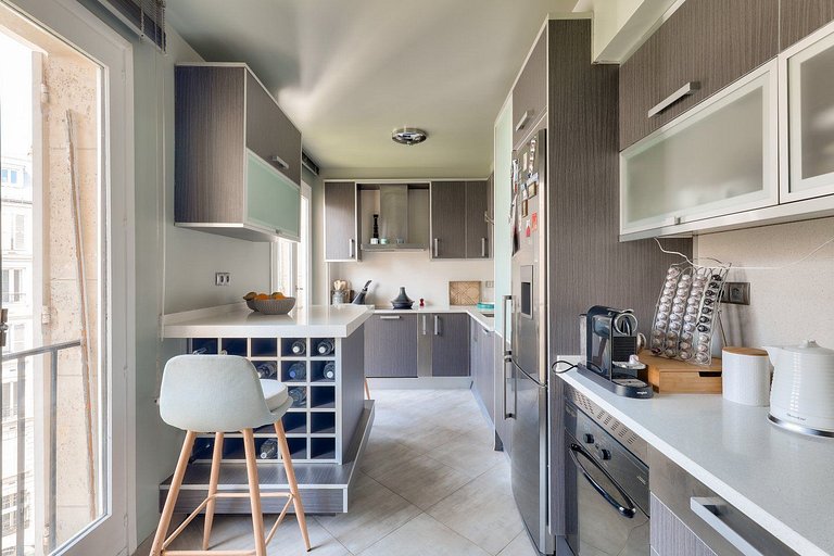 Par233 - Appartement de 3 chambres avec vue