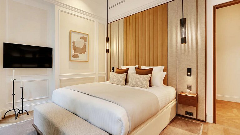 Par261 - Apartamento de luxo de dois quartos