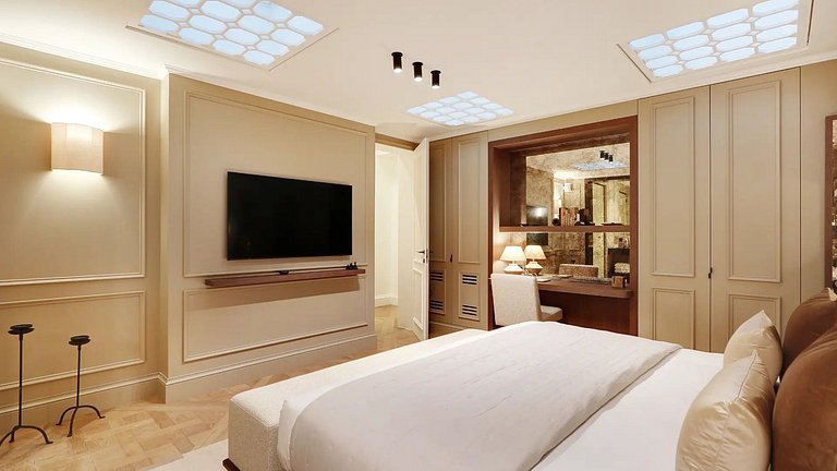 Par261 - Apartamento de luxo de dois quartos