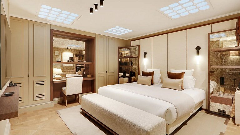 Par261 - Apartamento de luxo de dois quartos