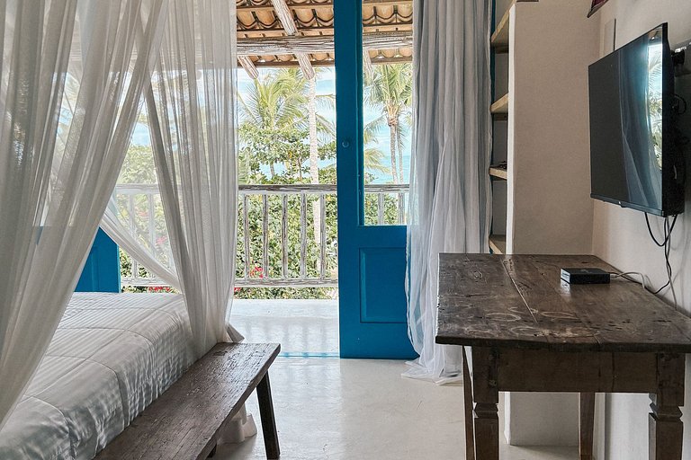 Bah231 - Casa Frente al Mar en Praia do Espelho