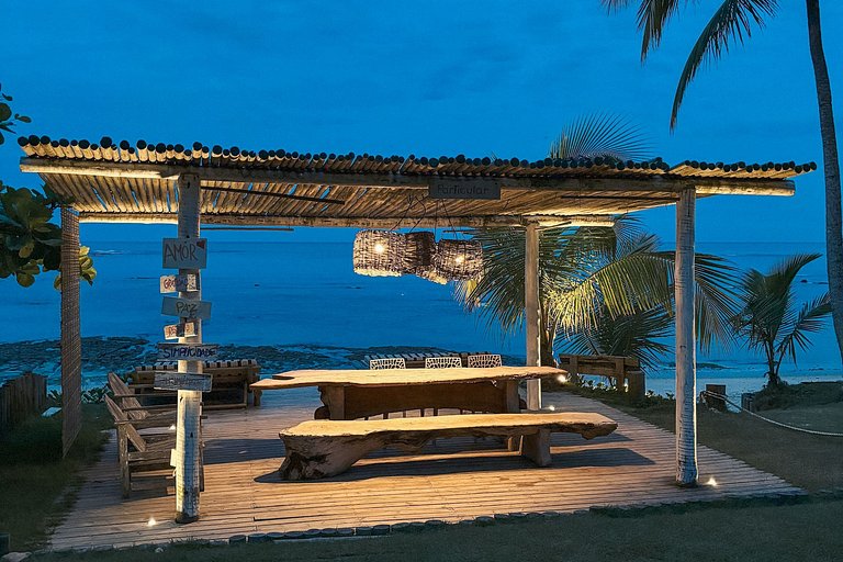 Bah231 - Casa Pé na Areia na Praia do Espelho