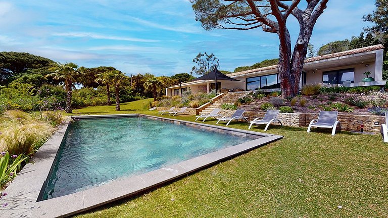 Azu080 - Villa con piscina en Saint Tropez