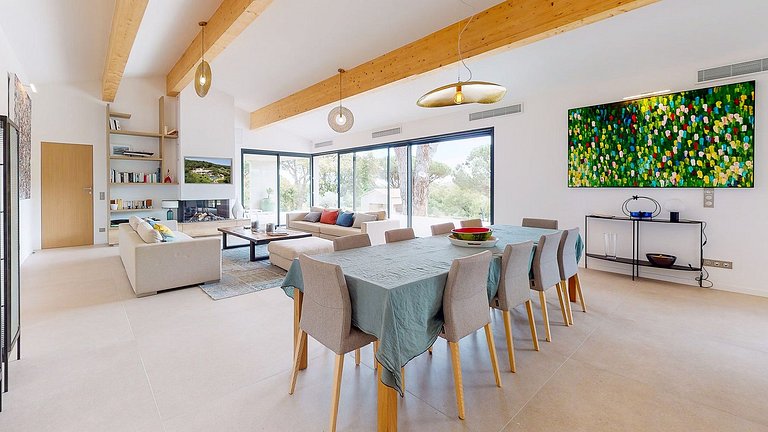 Azu080 - Casa com piscina em Saint Tropez