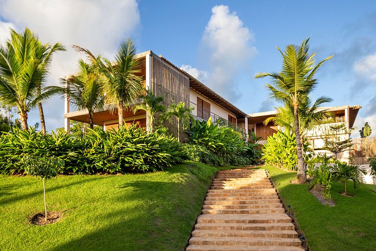 Bah092 - Casa arquitetônica de luxo em Trancoso