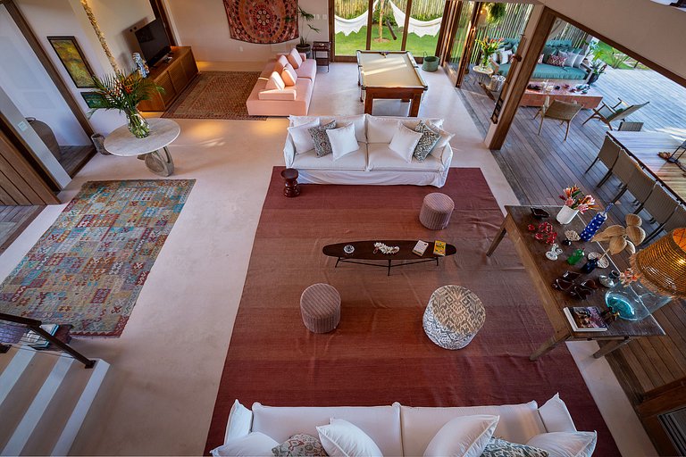 Bah092 - Casa arquitetônica de luxo em Trancoso