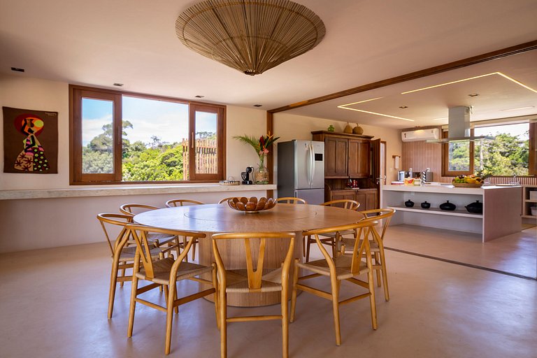 Bah092 - Casa arquitetônica de luxo em Trancoso