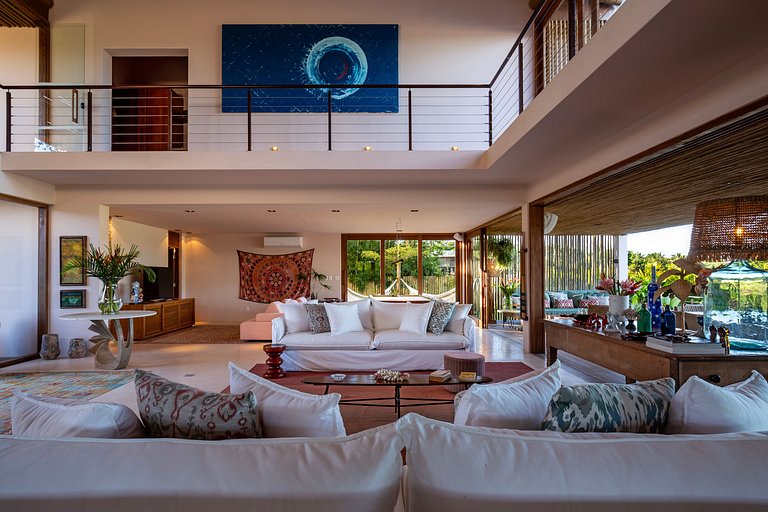 Bah092 - Casa arquitetônica de luxo em Trancoso