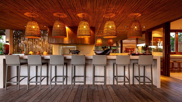 Bah092 - Casa arquitetônica de luxo em Trancoso