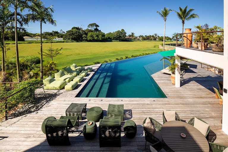 Bah092 - Casa arquitetônica de luxo em Trancoso