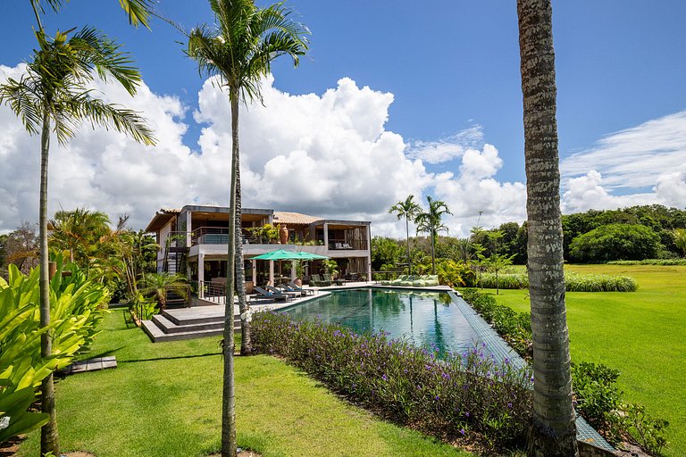 Bah092 - Casa arquitetônica de luxo em Trancoso