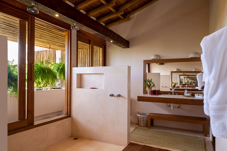 Bah092 - Casa arquitetônica de luxo em Trancoso