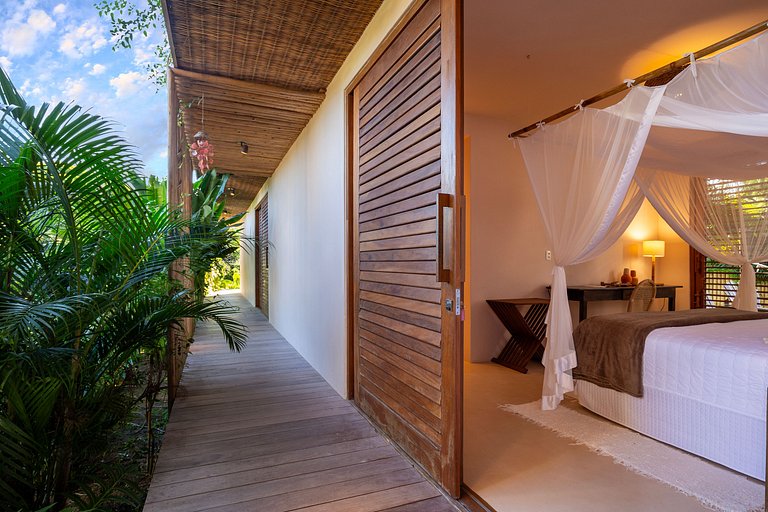 Bah092 - Casa arquitetônica de luxo em Trancoso