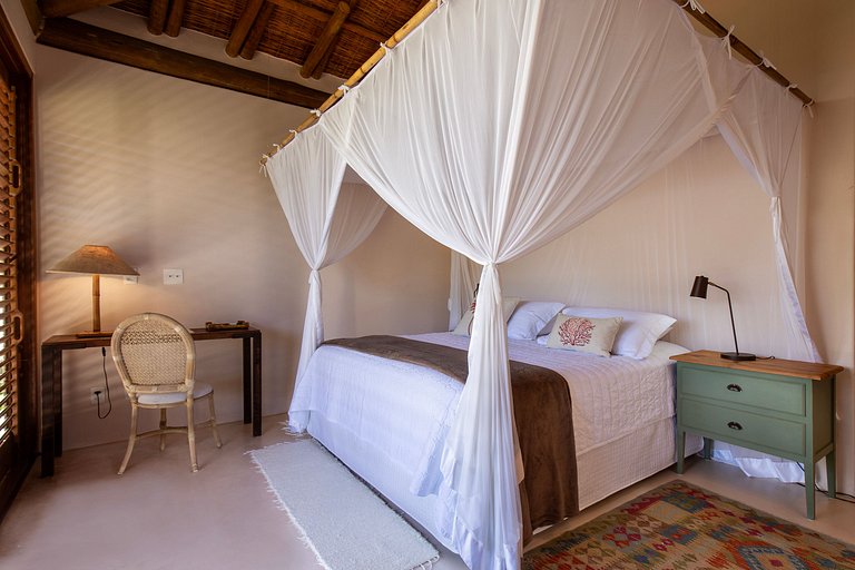 Bah092 - Casa arquitetônica de luxo em Trancoso