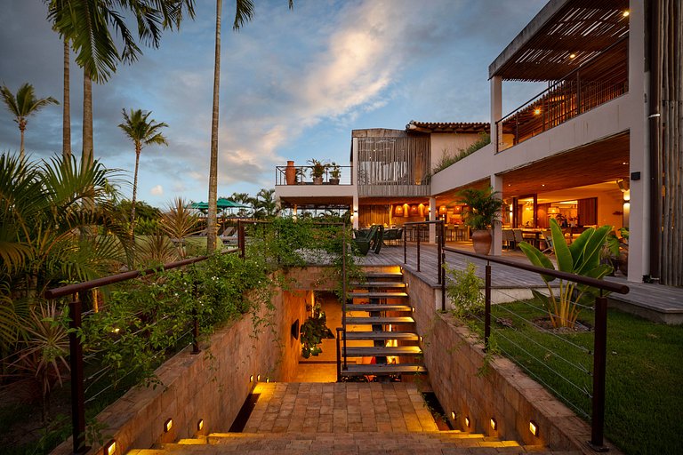 Bah092 - Casa arquitetônica de luxo em Trancoso