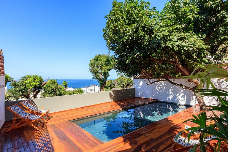 Rio264 - Maison avec vue sur la mer à Vidigal