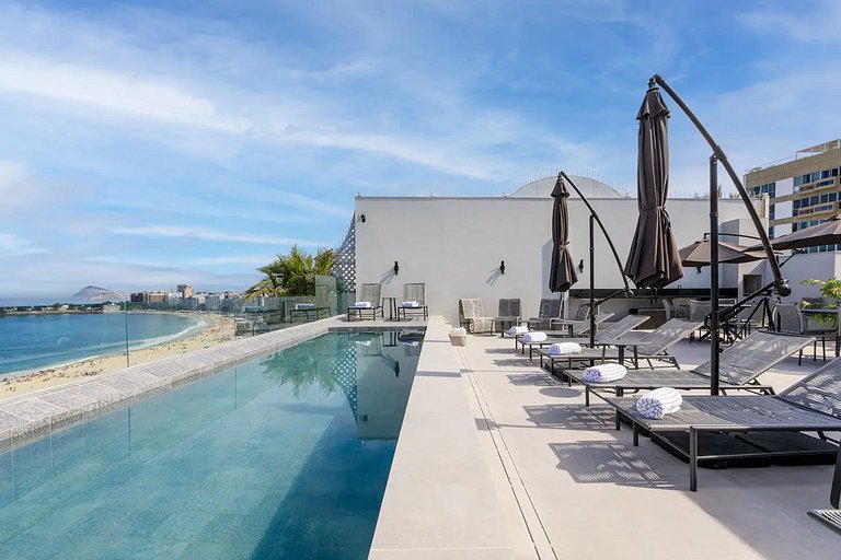 Rio940 - Cobertura triplex com piscina em Copacabana