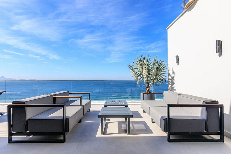 Rio940 - Triplex Penthouse avec piscine à Copacabana