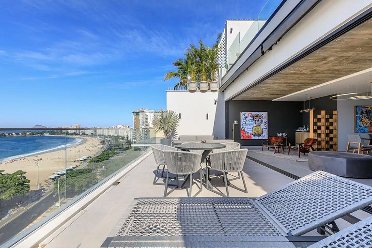Rio940 - Triplex Penthouse avec piscine à Copacabana