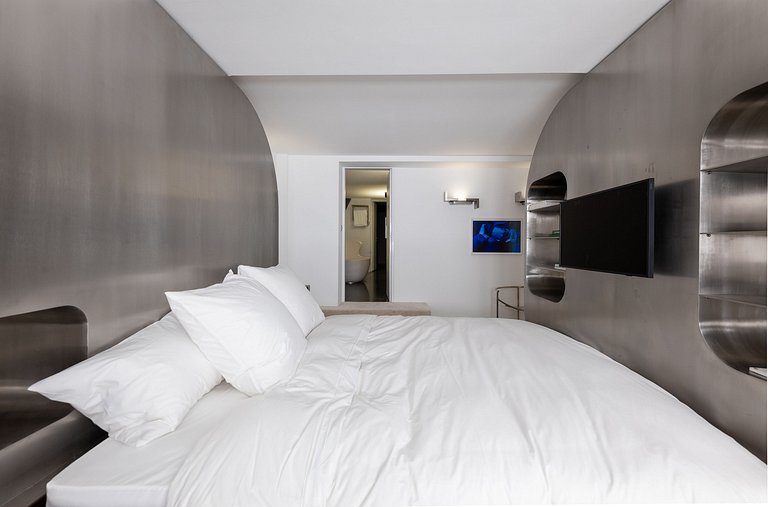 Par035 - Apartamento de luxo icônico com 2 quartos