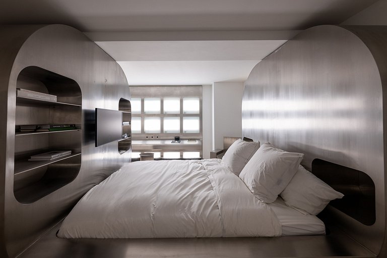 Par035 - Apartamento de luxo icônico com 2 quartos