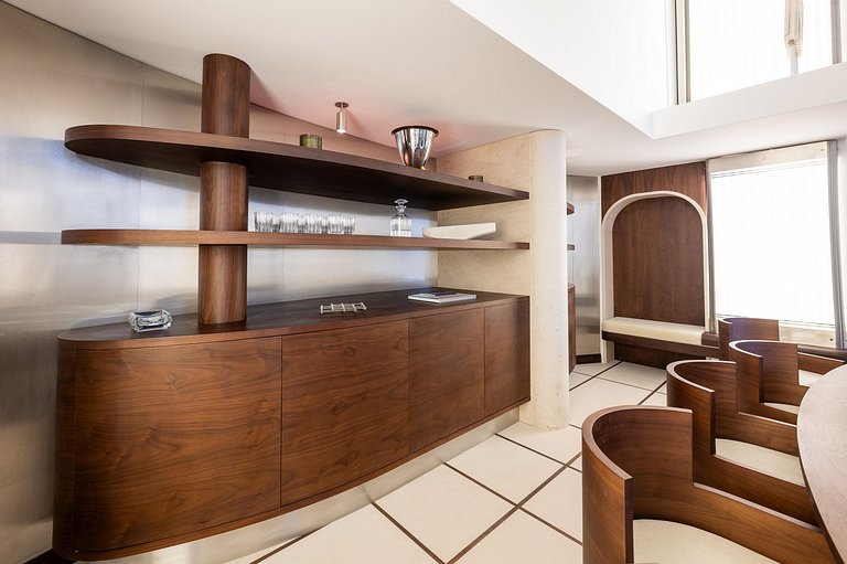 Par035 - Apartamento de luxo icônico com 2 quartos