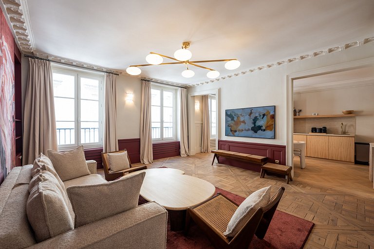 Par044 - 3 bedroom apartment next Vendôme