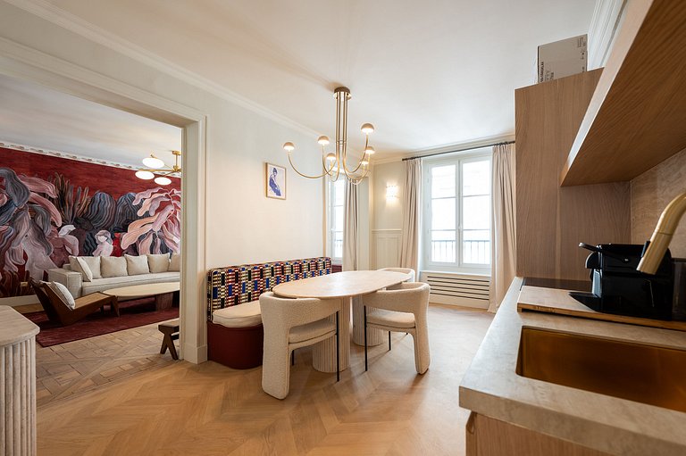 Par044 - 3 bedroom apartment next Vendôme