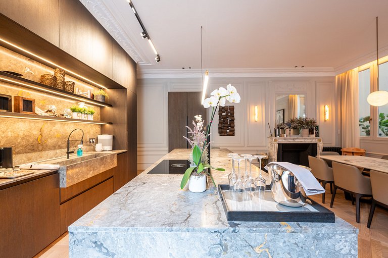 Par072 - Luxury 5 bedroom apartment in Chaillot