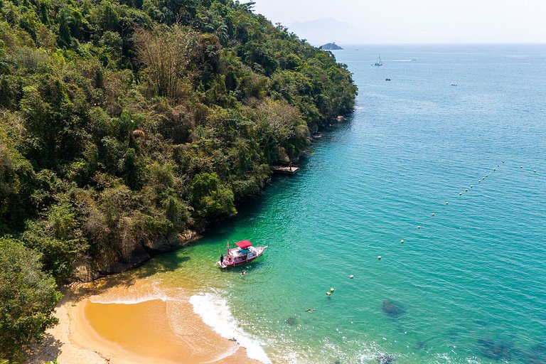 Pty008 - Luxury beachfront villa in Paraty