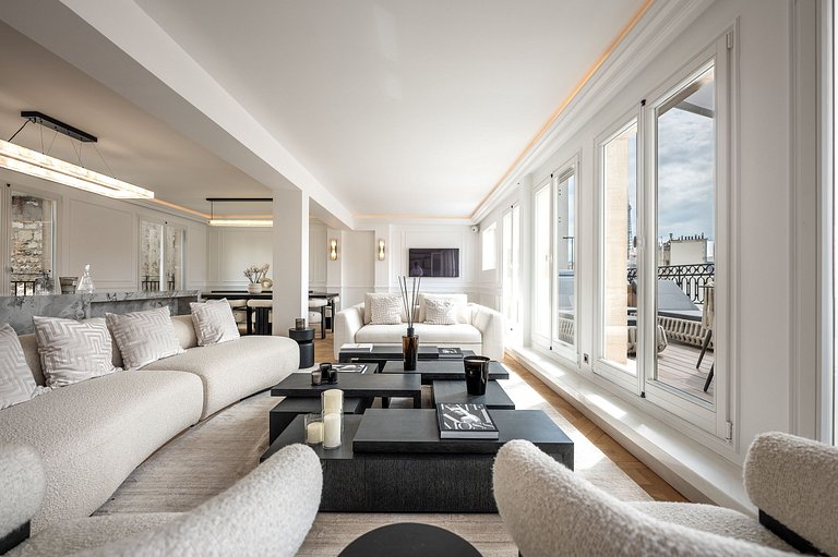 Par305 - Atico de lujo en Paris 8