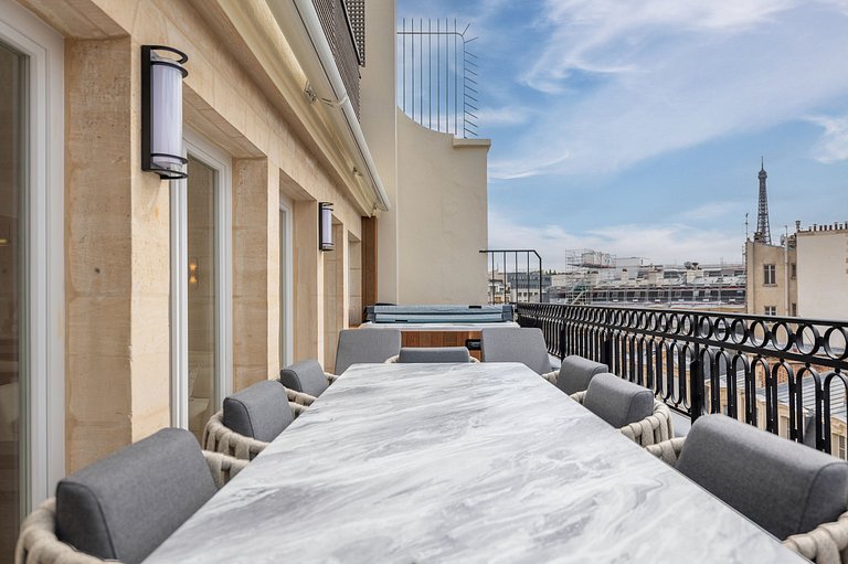 Par305 - Atico de lujo en Paris 8