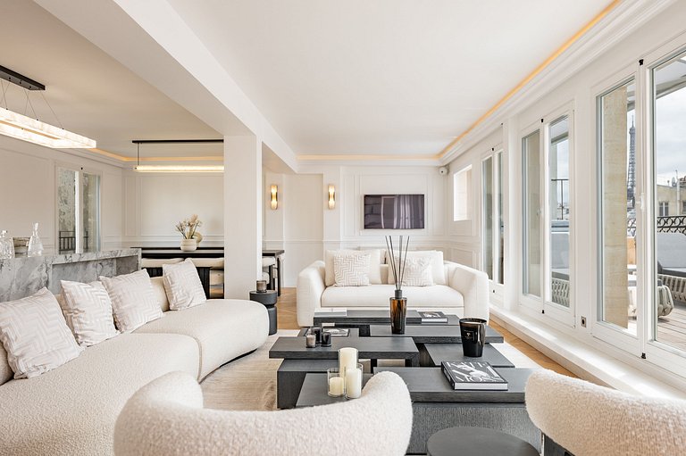 Par305 - Appartement de prestige dans le 8ème