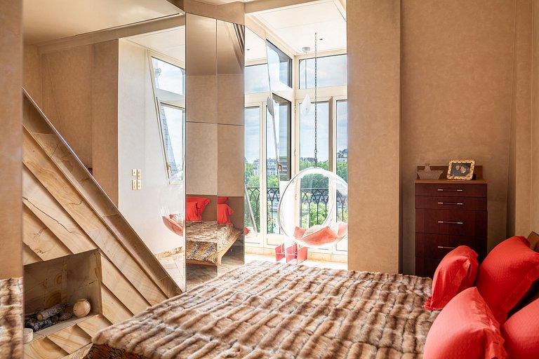 Par142 - Penthouse in Paris with iconic views