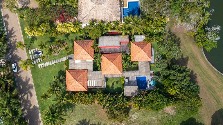 Bah050 - Linda casa no Terravista Golf