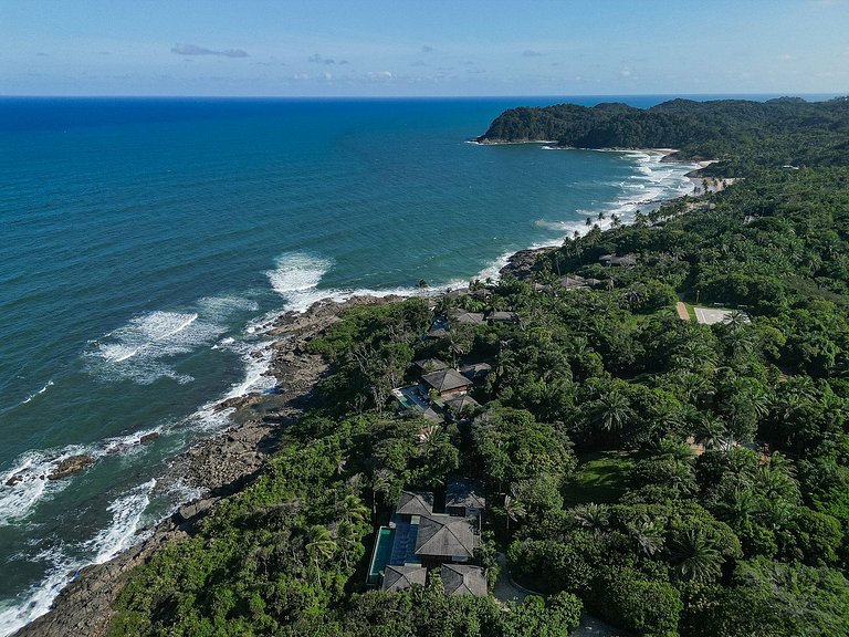 Bah175 - Villa sobre o oceano em Itacaré