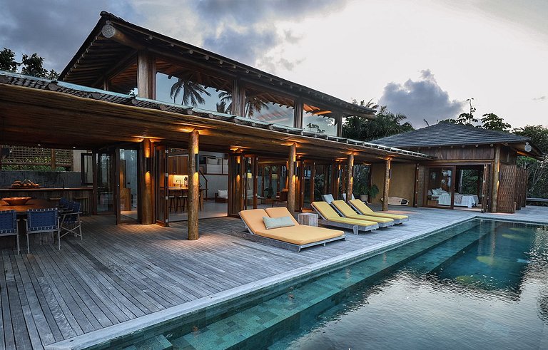 Bah175 - Villa with ocean view in Itacaré