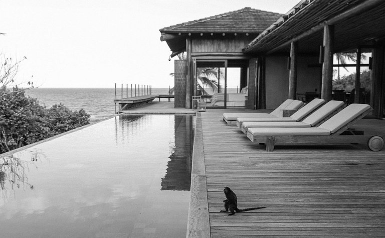 Bah175 - Villa sobre o oceano em Itacaré