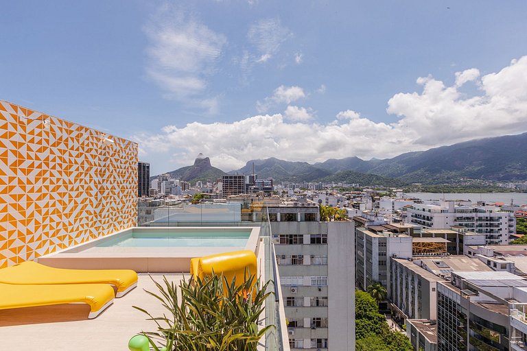 Rio022 - Superbe penthouse design avec piscine à Ipanema