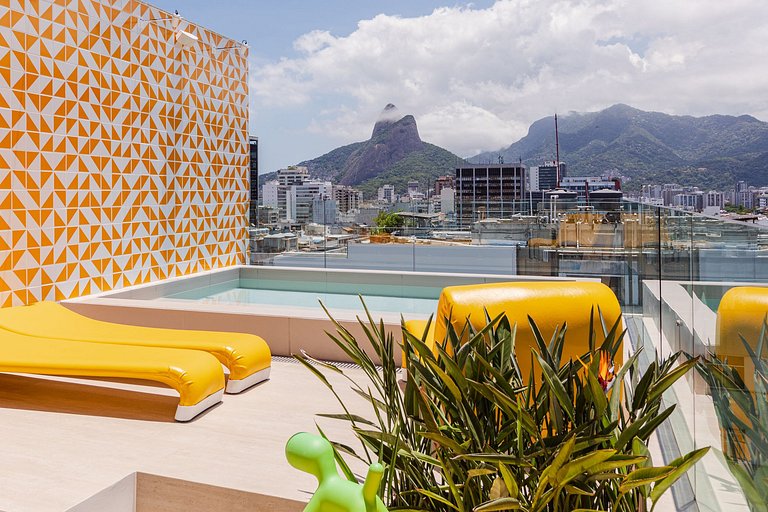 Rio022 - Cobertura de luxo com piscina em Ipanema