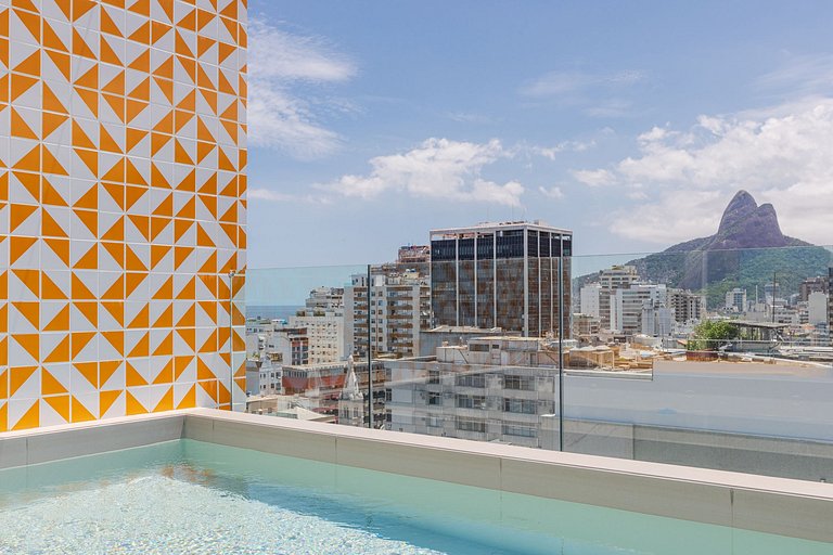 Rio022 - Luxury penthouse with pool and views in Ipanema
