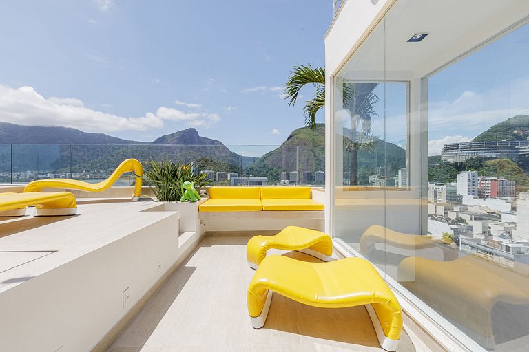 Rio022 - Superbe penthouse design avec piscine à Ipanema