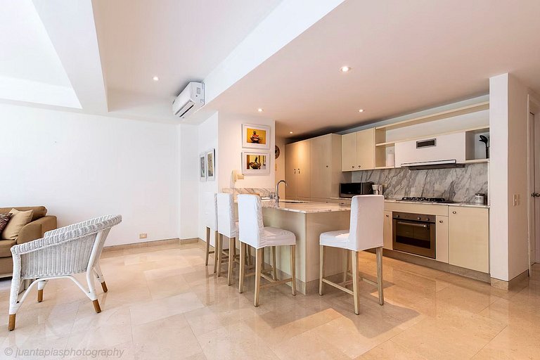 Car066 - Appartement de 1 chambre à San Diego, Carthagène