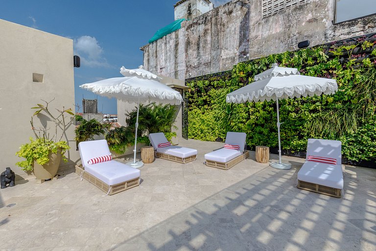 Car084 - Apartamento com terraço no Centro de Cartagena