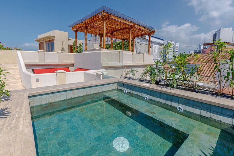 Car084 - Apartment with rooftop terrace in Cartagena's Cente