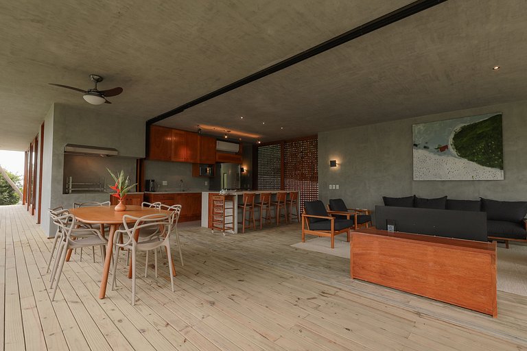 Bah177- Elegant sea view house in Itacaré