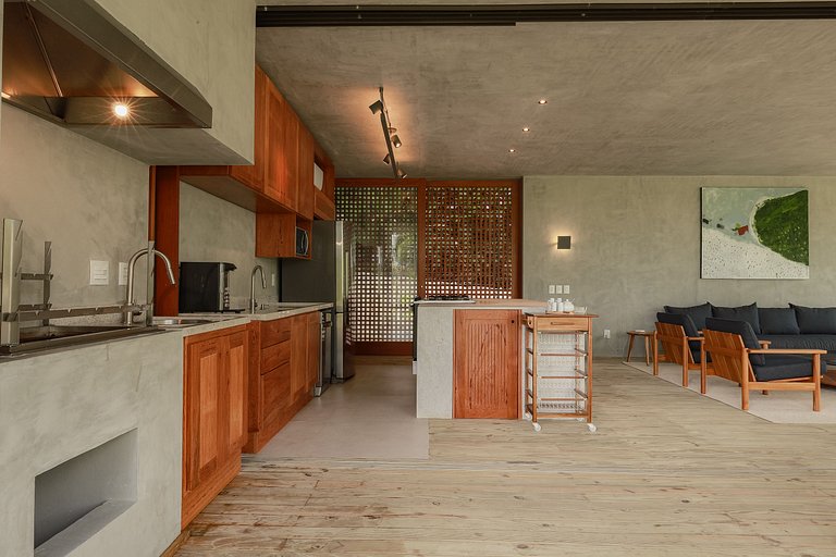Bah177- Elegant sea view house in Itacaré