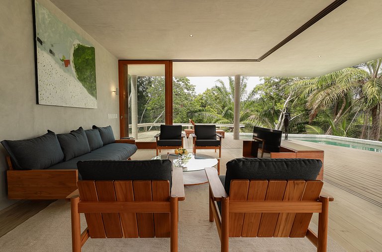 Bah177- Elegant sea view house in Itacaré
